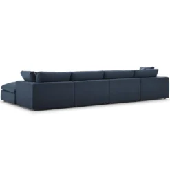 Other 5-Piece Sectional Sofa In Azure Linen Fabric - 1500 1500 frame 0 1003