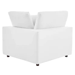 Other 5-Piece Sectional Sofa In White Leatherette Finish - 1500 1500 frame 0 1017