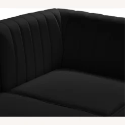 Other Modular Sectional In Channel Tufted Black Velvet - 1500 1500 frame 0 1034