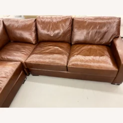 Turner Leather Sectional Statesville Molasses - 1500 1500 frame 0 1063