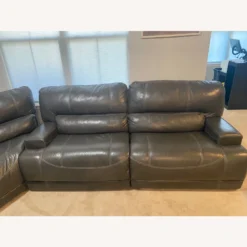 Ashley Furniture 4 Piece Leather Recliner Set