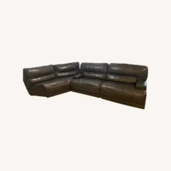 Ashley Furniture 4 Piece Leather Recliner Set - 1500 1500 frame 0 1072