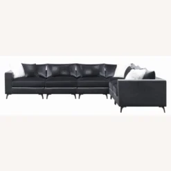 Other Modular Sectional In Charcoal Velvet Fabric - 1500 1500 frame 0 1085