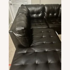 Raymour & Flanigan Sectional Sofa Faux Leather - 1500 1500 frame 0 1170