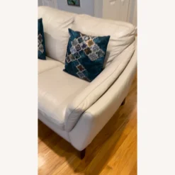 Raymour & Flanigan Italian Leather Loveseat - 1500 1500 frame 0 1286