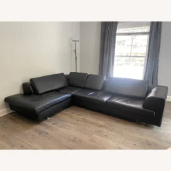 Roche Bobois Designer Leather Couch - 1500 1500 frame 0 131