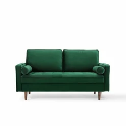 Other Modern Loveseat In Green Velvet Finish - 1500 1500 frame 0 1313