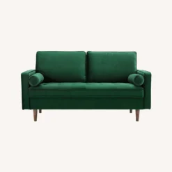 Other Modern Loveseat In Green Velvet Finish - 1500 1500 frame 0 1315