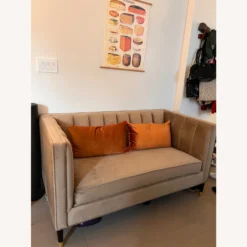 World Market Tufted Velvet Loveseat Couch - 1500 1500 frame 0 1337