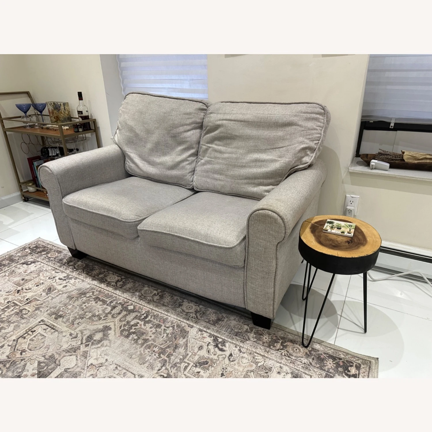 Target Modern Minimal Loveseat 2 Target Modern Minimal Loveseat - Image 2