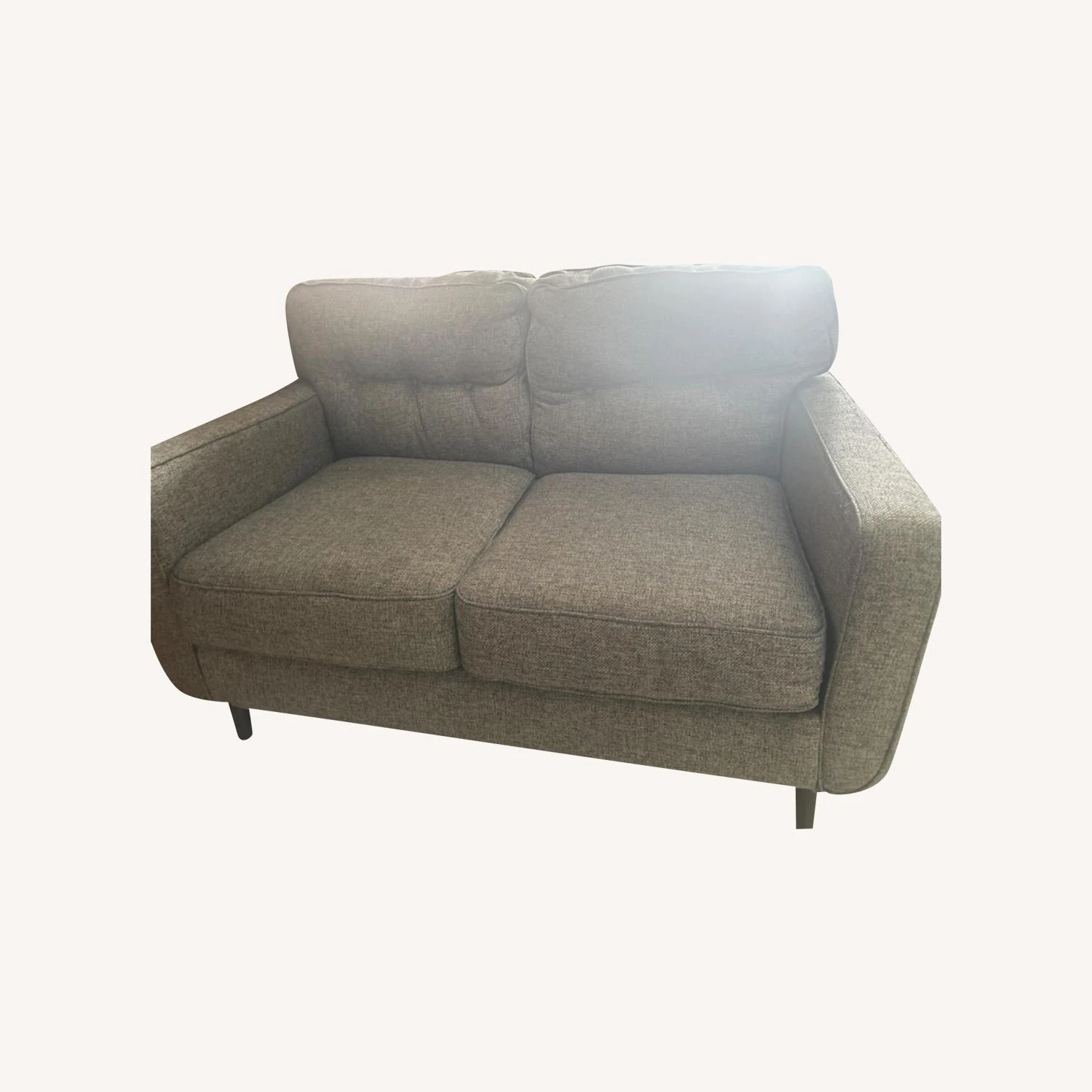 Ashley Furniture Classic Charcoal Loveseat 2 Ashley Furniture Classic Charcoal Loveseat - Image 2