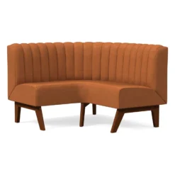 West Elm Novak Vegan Leather Banquette