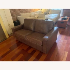 Other Rivet Andrews Contemporary Leather Loveseat Sofa - 1500 1500 frame 0 1464