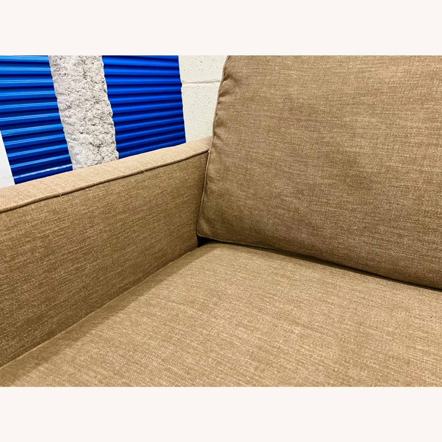 Crate & Barrel Brown Sofa 2 Crate & Barrel Brown Sofa - Image 2