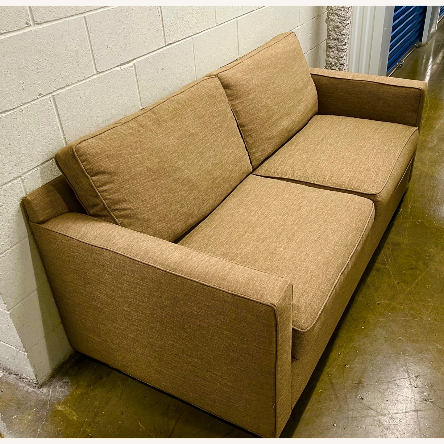 Crate & Barrel Brown Sofa 5 Crate & Barrel Brown Sofa - Image 5