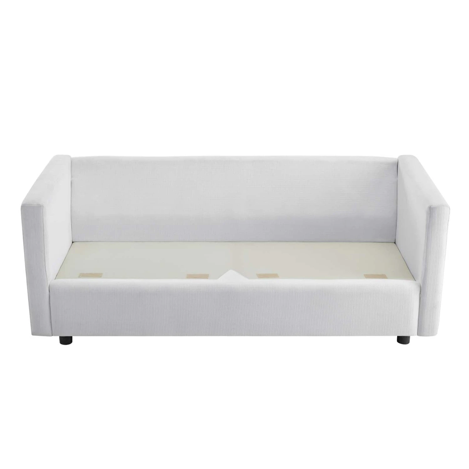 Other Modern Sofa In White Fabric Upholstery Finish 10 Other Modern Sofa In White Fabric Upholstery Finish - Image 10