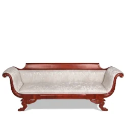 Vintage American Empire Style Mahogany Sofa - 1500 1500 frame 0 1542