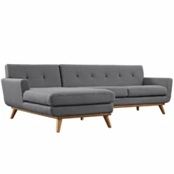 Other 2-Piece Sectional In Gray W/ Tufted Buttons Finish 10 Other 2-Piece Sectional In Gray W/ Tufted Buttons Finish - 1500 1500 frame 0 157