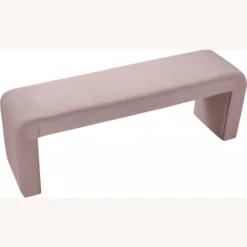 Other Contemporary Style Bench In Pink Velvet Finish - 1500 1500 frame 0 1641