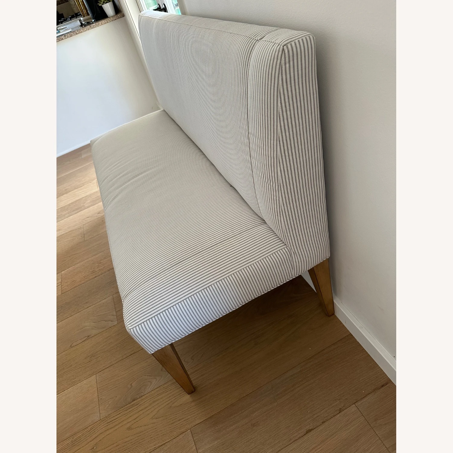 Serena & Lily Ross Dining Bench Perennials Fabric 1 Serena & Lily Ross Dining Bench Perennials Fabric