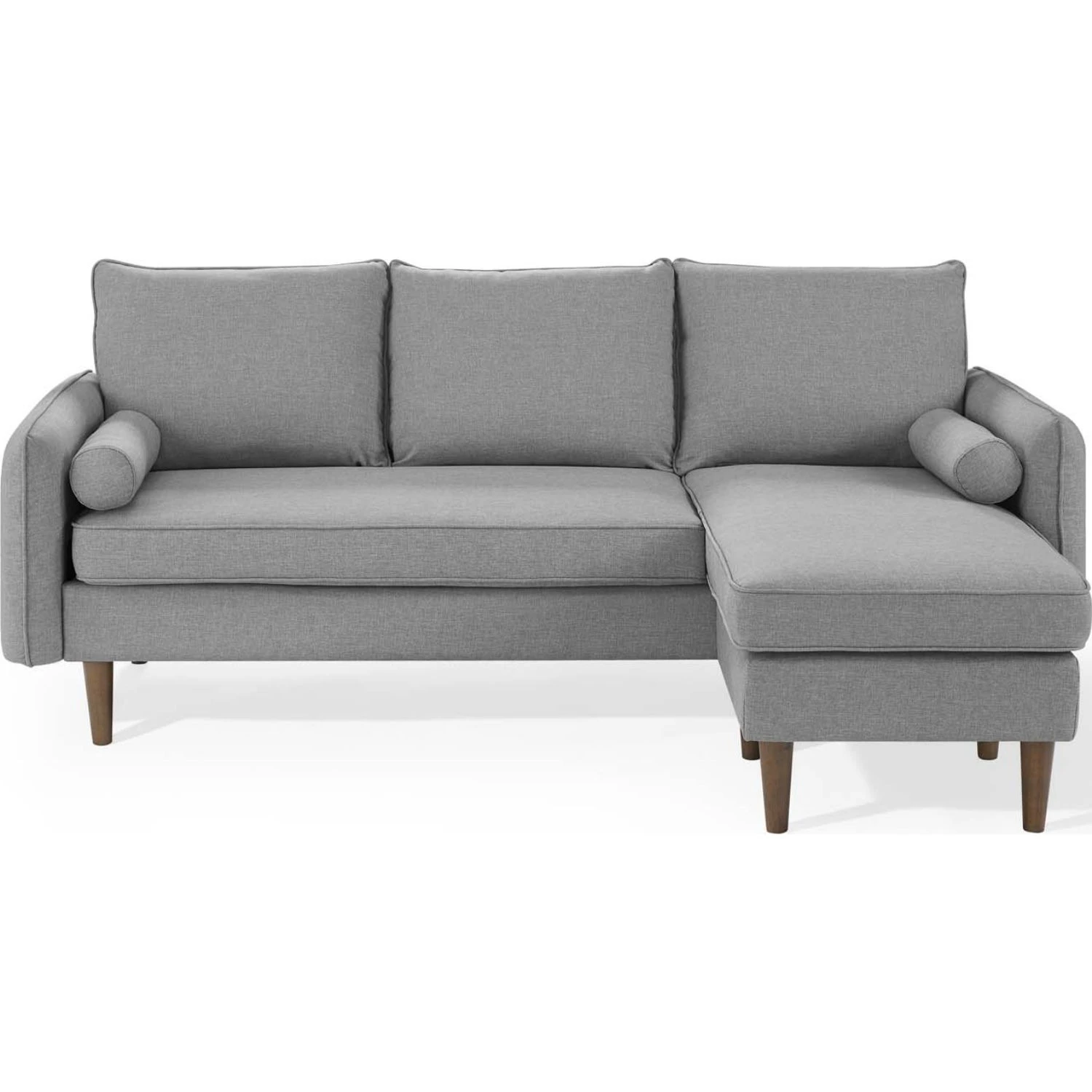 Other Sectional Sofa In Light Gray W/ Dense Foam Padding 3 Other Sectional Sofa In Light Gray W/ Dense Foam Padding - Image 3