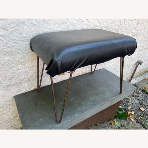 Vintage Hairpin Leg Bench Foot Stool Ottoman MCM - 1500 1500 frame 0 1661