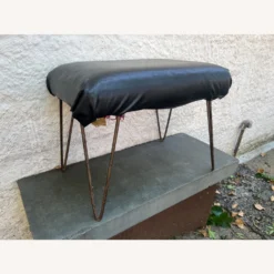 Vintage Hairpin Leg Bench Foot Stool Ottoman MCM - 1500 1500 frame 0 1666