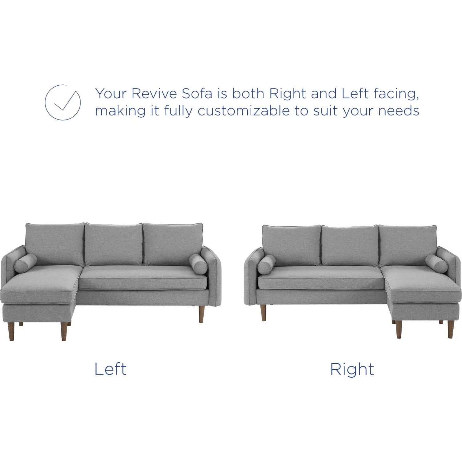 Other Sectional Sofa In Light Gray W/ Dense Foam Padding 9 Other Sectional Sofa In Light Gray W/ Dense Foam Padding - Image 9