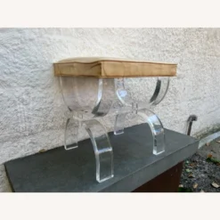 Hills Manufacturing Lucite Stool Ottoman Bench - 1500 1500 frame 0 1774