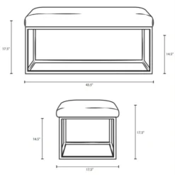 Other Bench In Sea Blue Velvet & Silver Steel Base - 1500 1500 frame 0 1812