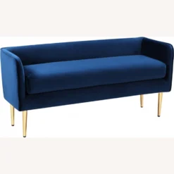 Other Bench In Navy Velvet & Gold Metal Legs - 1500 1500 frame 0 1817