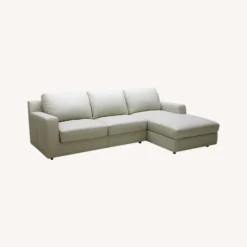 Other Right-Hand Facing Chaise In Premium White Leather - 1500 1500 frame 0 188