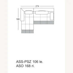 Rolf Benz Dono 2 Piece Sectional - 1500 1500 frame 0 19