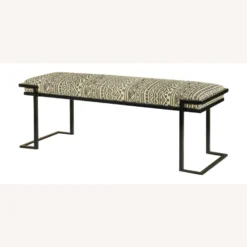 Other Bench In Striped White & Black Woven Cotton Finish - 1500 1500 frame 0 1905