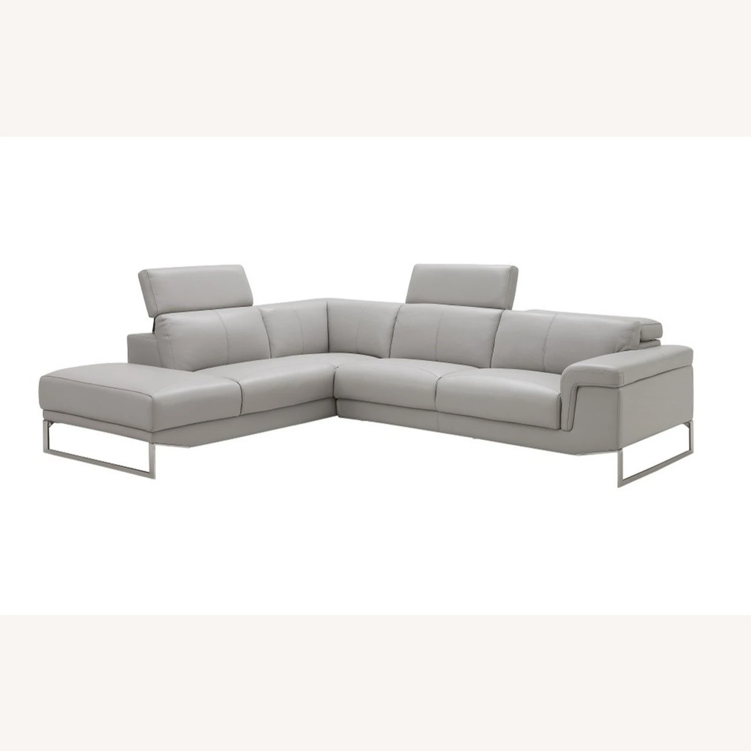 Other Left-Hand Facing Chaise In Neutral Light Grey 3 Other Left-Hand Facing Chaise In Neutral Light Grey - Image 3