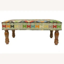 Eclectic Layton Handmade Kilim Upholstered Settee - 1500 1500 frame 0 1921