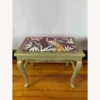 Hand Painted Vanity Bench