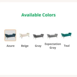 Other Accent Bench In Teal Tufted Upholstery Finish - 1500 1500 frame 0 2179