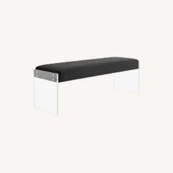 Other Bench In Black Velvet Fabric &Clear Acrylic Finish - 1500 1500 frame 0 2193