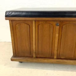 Mid-Century Modern Bench With Record Storage - 1500 1500 frame 0 2204