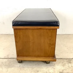 Mid-Century Modern Bench With Record Storage - 1500 1500 frame 0 2206
