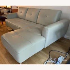 Jennifer Convertibles Leather Sectional Sofa - 1500 1500 frame 0 222