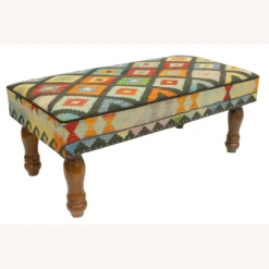 Modern Christin Handmade Kilim Upholstered Settee - 1500 1500 frame 0 2250