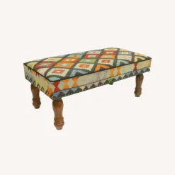 Modern Christin Handmade Kilim Upholstered Settee - 1500 1500 frame 0 2255