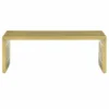 Other Modern Bench In Gold Stainless Steel Base