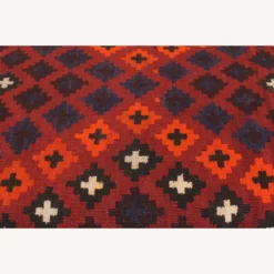 Arshs Urban Trevino Handmade Kilim Upholstered Settee