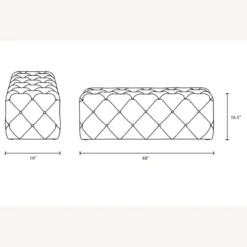 Other 48" Modern Bench In Sea Blue Performance Velvet - 1500 1500 frame 0 2313