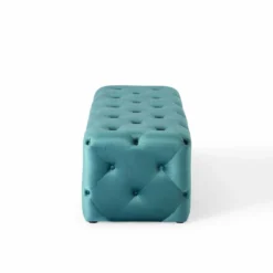 Other 48" Modern Bench In Sea Blue Performance Velvet - 1500 1500 frame 0 2314