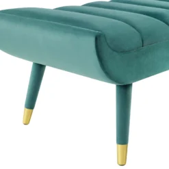 Other Modern Bench In Teal Channel Tufted Velvet Finish - 1500 1500 frame 0 2325