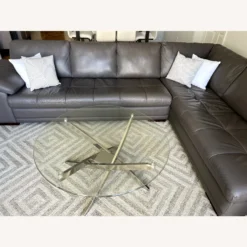 Living Spaces Grey Modern Sectional - 1500 1500 frame 0 235